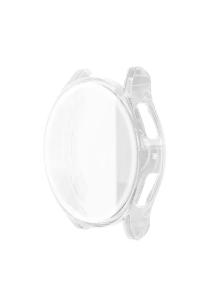Coverzone Galaxy Watch 6 ile Uyumlu 40mm Önü Kapalı Tasarım Silikon Kılıf Çerçeve çiziklere Karşı Koruma ürün görseli 1