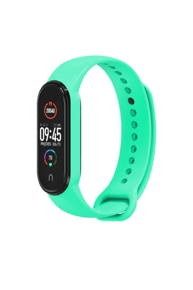 Coverzone Yeşil Xiaomi Mi Band 6 Uyumlu Termoplastik Kordon No-7 ürün görseli 1