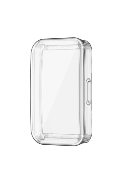 Coverzone Huawei Band 8 Ile Uyumlu Şeffaf Tam Kapatan Çerceve Pc Kasa Koruma Gard Çerçeve Şeffaf ürün görseli 1
