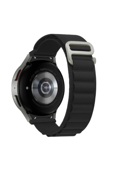 Coverzone Amazfit Gts Ile Uyumlu 42mm Kordon Kumaş Loop Kaliteli Yedek Saat Kordonu Çift Katmanlı Kayış ürün görseli 1