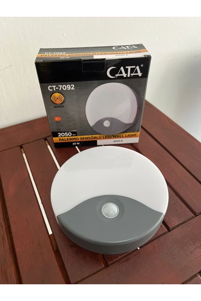 Cata SENSÖRLÜ LEDLİ DUVAR AYDINLATMA (CT-7092) 20W 400OK 2050LM ürün görseli 1