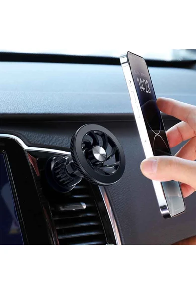 Coverzone Mıknatıslı Araç İçi Telefon Tutucu Havalandırma Montaj Telefonu 360 Derece Döndürebilir ML216 ürün görseli 1
