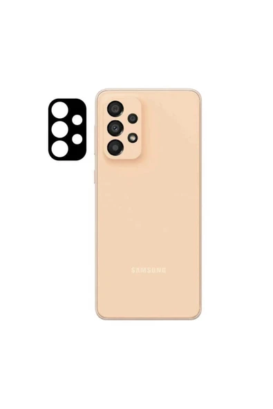 Coverzone Galaxy A13 5g Için Uyumlu 3d Curve Kamera Camı Siyah ürün görseli 1
