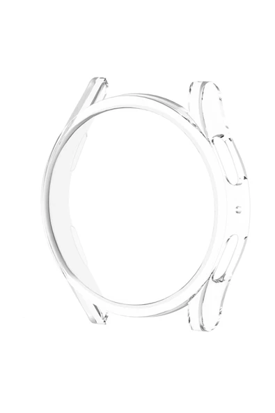 Coverzone Huawei Watch 4 Pro ile Uyumlu Önü Açık Çerceve Pc Wafture Silikon Kılıf Koruma Gard Çerçeve ürün görseli 1