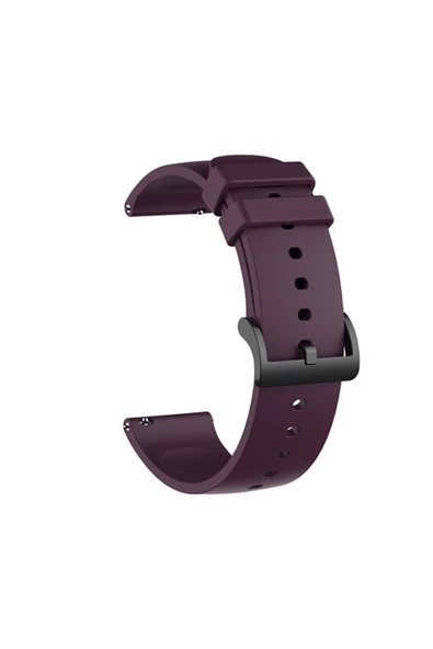 Coverzone Galaxy Watch Active 2 40mm Ile Uyumlu Spor Kordon Quintessential Kayış Mor ürün görseli 1