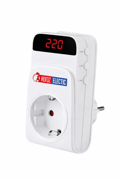 Horoz Elektrik Horoz Electric LED Göstergeli PROTEX-R Akım ve Voltaj Koruma Prizi 16A ürün görseli 1