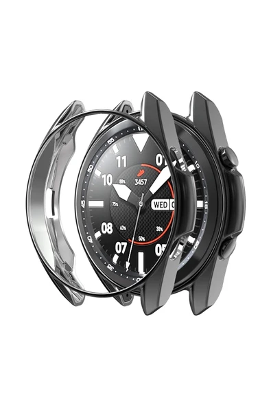 Coverzone Galaxy Watch 3 Ile Uyumlu 41 Mm ( Önü Açık ) Wafture Silikon Kılıf Watch 3 41 Mm Akıllı Saat Kılıf ürün görseli 1