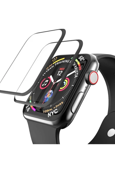 Coverzone Watch Ultra 49mm Ile Uyumlu Tam Kaplayan Kavisli Ekran Koruyucu 3d Lively Film Siyah ürün görseli 1