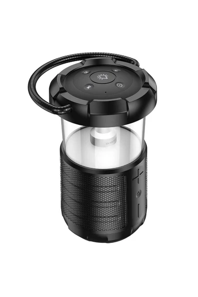Borofone Kamp Lambası Ve Bluetooth Speaker Işıklı Kablosuz Speaker Bluetooth Hoparlör El Tutamaçlı ürün görseli 1