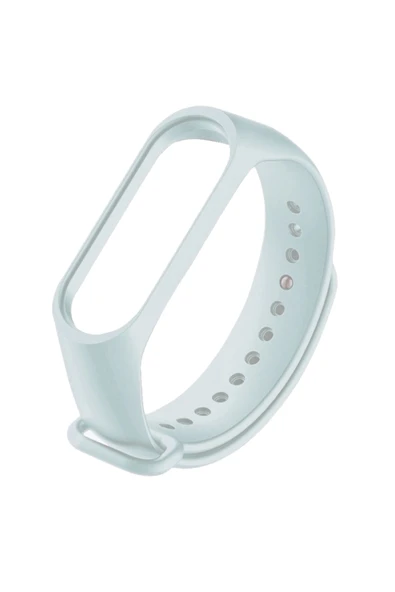 Coverzone Xiaomi Mi Band 5 Ile Uyumlu Saat Kayışı Ent Kaliteli Spor Saat Termoplastik Kordon Gökyüzü Mavisi ürün görseli 1