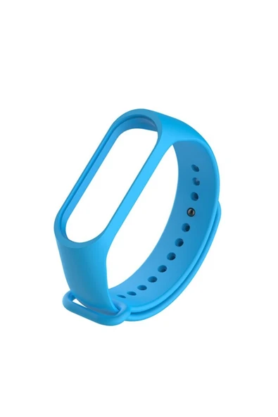 Coverzone Xiaomi Mi Band 6 Ile Uyumlu Saat Kayışı Ent Kaliteli Spor Saat Termoplastik Kordon Mavi ürün görseli 1