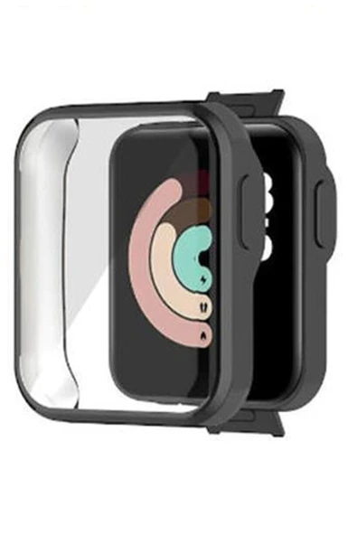 Coverzone Xiaomi Redmi Watch 2 Lite Ile Uyumlu 360 Ön Ve Arka Tam Kapatan Moiety Akıllı Saat Ekran Koruması ürün görseli 1