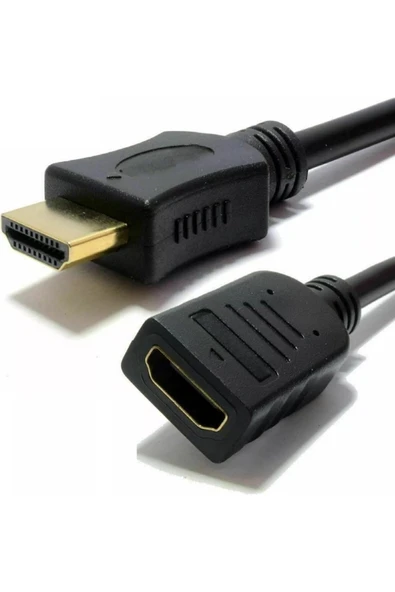 Coverzone HDMI Uzatma Kablosu 3 Metre Erkek Dişi Kablo Full HD 1080P 4K Destek Altın Uçlu Yüksek Hızlı HDMI Uzatıcı ZR150 ürün görseli 1