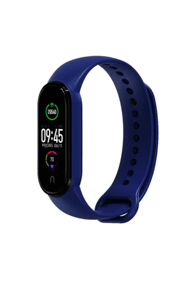Coverzone Lacivert Xiaomi Mi Band 6 Uyumlu Termoplastik Kordon No-1 ürün görseli 1