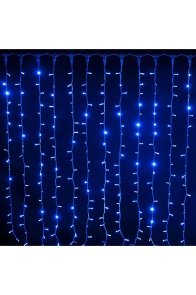 YCL YPS-113M 600 LEDLİ 2X3 M PERDE LED/IP44 İÇ MEKAN /30 LED *20 SAÇAK/FİŞLİ ürün görseli 1