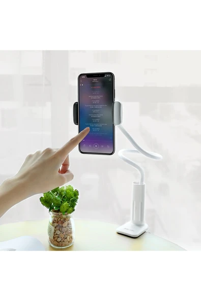 Coverzone Borofone Akrobat Telefon Tutucu, 70cm Uzunluk, Ayarlanabilir Gövde, 4.5-6.5 İnç Telefon Uyumlu BH23 ürün görseli 1