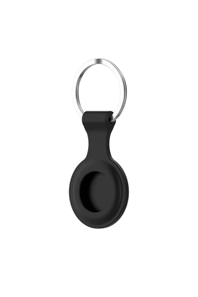 Coverzone Uyumlu Anahtarlıklı Silikon Kılıf A010 Koruyucu Anahtarlık Siyah 8'lı Paket ürün görseli 1