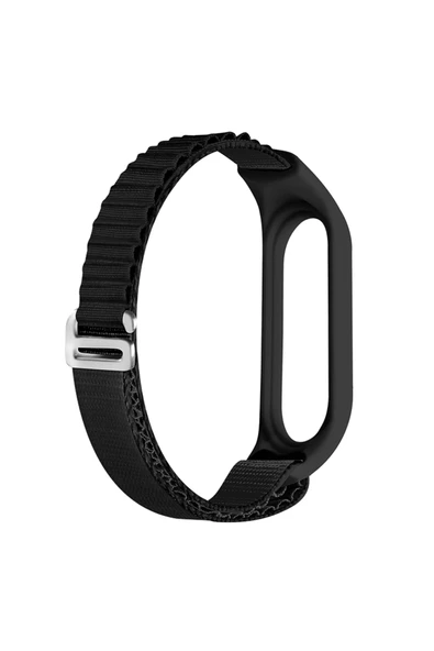 Coverzone Xiaomi Mi Band 5-mi Band 6 Ve Band 7 Ile Uyumlu Bileklik Alpen Loop Yedek Kordon Çift Katmanlı Kumaş ürün görseli 1