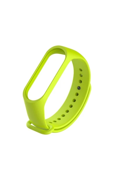 Coverzone Xiaomi Mi Band 5 Ile Uyumlu Saat Kayışı Ent Kaliteli Spor Saat Termoplastik Kordon Fıstık Yeşil ürün görseli 1