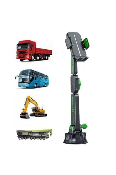 Coverzone Ağır Vasıta Araçlar için Araç Tutucu Kamyon Tır Otobüs Ekskavatör Telefon Tutucu 4 ve 7.2 inç SJ-006 ürün görseli 1