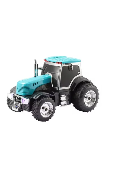 Coverzone Traktör Temalı Radyo Taşınabilir Bluetooth Speaker Ve Hoparlör USB AUX TF Kart Girişli WS-560 ürün görseli 1