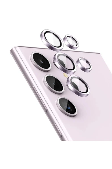 Coverzone Galaxy S24 ile uyumlu Kamera Lens Koruma Görüş Açısını Bozmaz Yüksek çözünürlük Premium Advice Safir ürün görseli 1