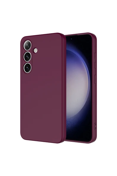 Coverzone Galaxy S26 İle Uyumlu Kamera Korumalı Yüksek Kalite Kadife İç Yüzey Lansman Silikon Telefon Kılıfı ürün görseli 1