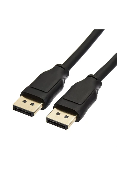 Coverzone DP to DP 1.8 Metre A Kalite Kablo DisplayPort to DisplayPort Monitör Kablosu Siyah Renk ZR737 ürün görseli 1