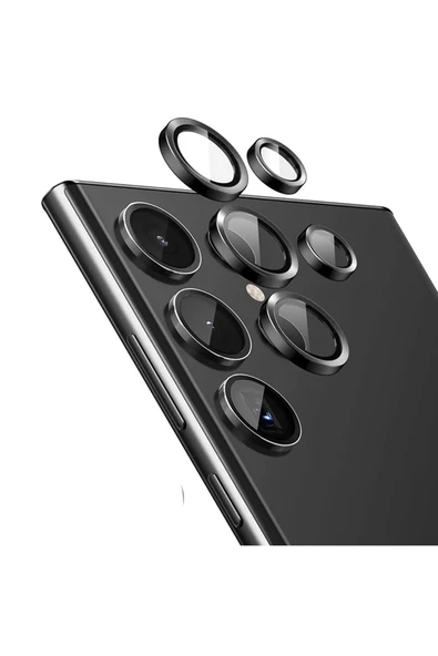 Coverzone Galaxy S24 Ultra Ile Uyumlu Kamera Koruma Görüş Açı Bozmaz Yüksek Çözünürlük Premium ürün görseli 1