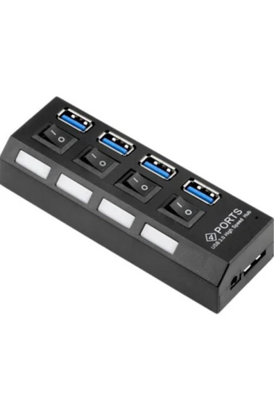Coverzone 4 Port Usb 3.0 Çoğaltıcı Çoklayıcı Hub ürün görseli 1
