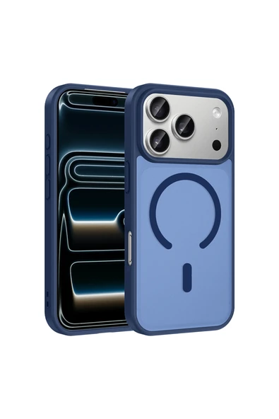 Coverzone iPhone 17 Pro Max İle Uyumlu Kılıf Manyetik Kablosuz Şarj Uyumlu iPhone 17 Pro Max için kilif Z-Babet ürün görseli 1