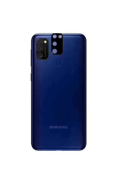 Coverzone Samsung Galaxy M31 Ile Uyumlu 3d Kamera Lens Koruma Z-panoply Tam Kaplayan Kamera Koruma Siyah ürün görseli 1