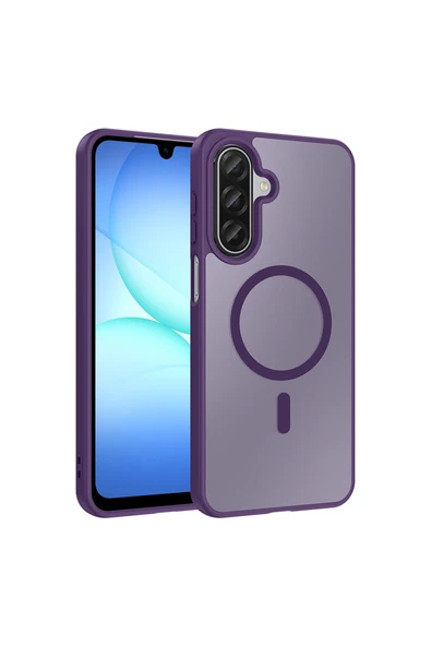 Coverzone Galaxy A17 İle Uyumlu Kılıf Manyetik Kablosuz Şarj Uyumlu Galaxy A17 için kilif Z-Babet ürün görseli 1