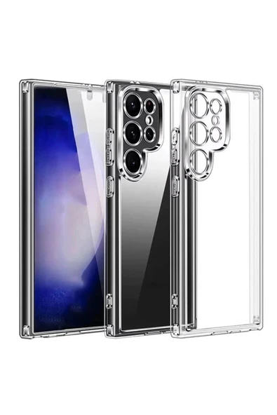 Coverzone Galaxy S26 Ultra İle Uyumlu Kamera Korumalı Yüksek Kalite TPU Şeffaf Silikon Telefon Kılıfı ürün görseli 1