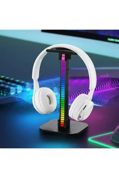 Covezone Masaüstü Oyuncu Kulaklık Rgb Kablolu Standı Zr715 ürün görseli 1