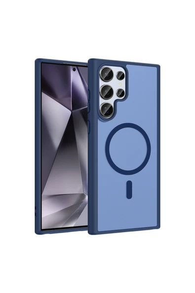 Coverzone Galaxy S22 Ultra İle Uyumlu Kılıf Manyetik Kablosuz Şarj Uyumlu Galaxy S22 Ultra için kilif Z-Babet ürün görseli 1