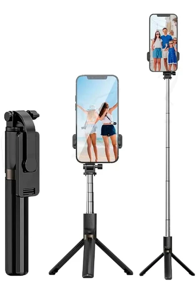 Coverzone Akıllı Telefonlar İçin Tripod Ultra Hafif 360 Derece Dönebilen Başlık Katlanabilir Sabitleyici G5 ürün görseli 1