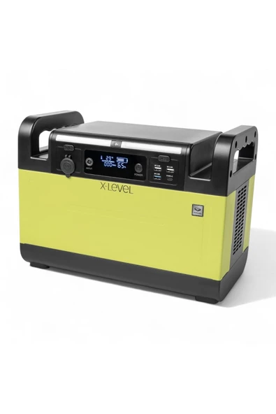 X-Level 378000mAh Taşınabilir Güç İstasyonu,1209Wh,1200W Saf Sinüs,LiFePO4,7 Çıkış Portu,Led Lamba XPS1003 ürün görseli 1