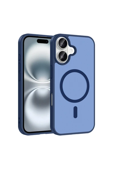 Coverzone iPhone 16 İle Uyumlu Kılıf Manyetik Kablosuz Şarj Uyumlu iPhone 16 için kilif Z-Babet ürün görseli 1