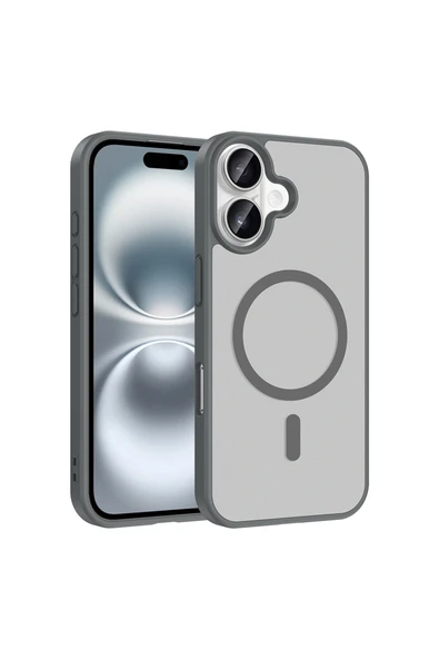 Coverzone iPhone 16 Plus İle Uyumlu Kılıf Manyetik Kablosuz Şarj Uyumlu iPhone 16 Plus için kilif Z-Babet ürün görseli 1