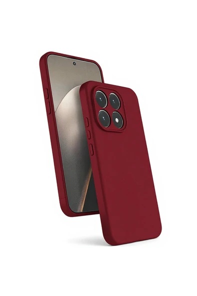 Coverzone Xiaomi Mİ 15T Pro İle Uyumlu Z-Mara Lansman Arka Kapak Lens Korumalı Pürüzsüz Yüzey Kahverengi ürün görseli 1