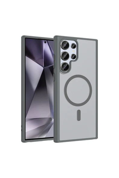 Coverzone Galaxy S22 Ultra İle Uyumlu Kılıf Manyetik Kablosuz Şarj Uyumlu Galaxy S22 Ultra için kilif Z-Babet ürün görseli 1