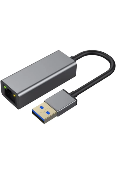 Coverzone USB to RJ45 Adaptör 2.5 Gigabit PC Laptop Telefon USB-A to RJ45 Çevirici USB to Ethernet ZR622 ürün görseli 1