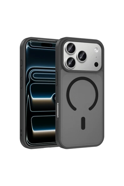 Coverzone iPhone 17 Pro Max İle Uyumlu Kılıf Manyetik Kablosuz Şarj Uyumlu iPhone 17 Pro Max için kilif Z-Babet ürün görseli 1