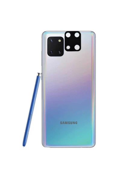 Coverzone Samsung Galaxy Note 10 Lite Ile Uyumlu 3d Kamera Lens Koruma Z-panoply Tam Kaplayan Kamera Koruma ürün görseli 1
