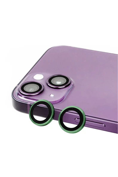 Coverzone Iphone 14 Plus Ile Uyumlu Profesyonel Kamera Lens Koruma Camcov Koyu Yeşil ürün görseli 1