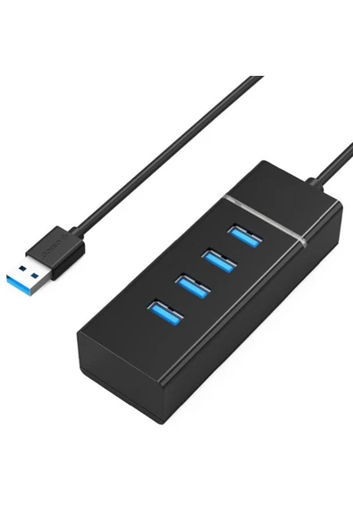 Coverzone Usb 3.0 4 Port Usb Çoğaltıcı 5gbps Super Speed 1 Metre Siyah ürün görseli 1
