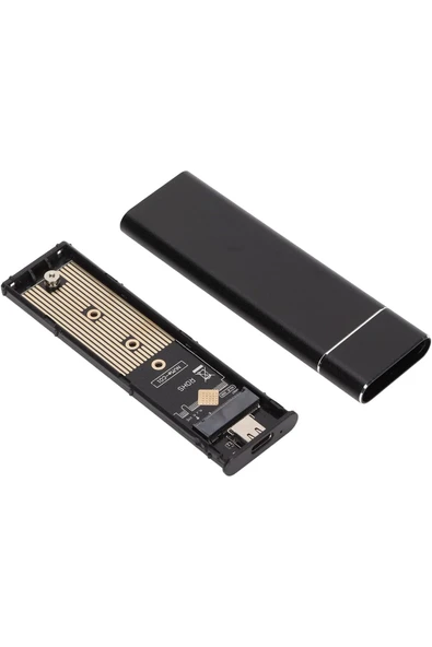 Coverzone M2 SSD Harici Okuyucu ve Yazıcı 10 Gbps Type-C Harici Bellek Kart Okuyucu NVME - NGFF - ZR965 ürün görseli 1