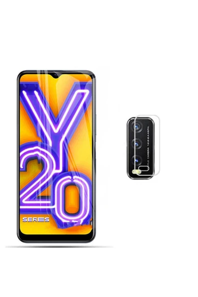 Coverzone Vivo Y11s Uyumlu Temperli Lens Koruyucu Kamera Camı ürün görseli 1