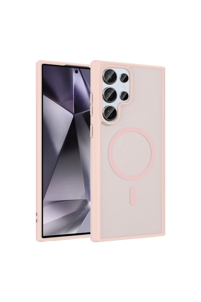 Coverzone Galaxy S23 Ultra İle Uyumlu Kılıf Manyetik Kablosuz Şarj Uyumlu Galaxy S23 Ultra için kilif Z-Babet ürün görseli 1
